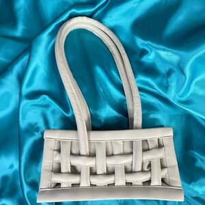 Creme Basket Bag